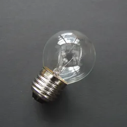 Glühlampe G45x70 24V 25W E-27 klar (EEK: E)