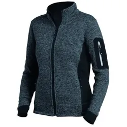 Wetter- und Kälteschutz-Fleecejacke MARIEKE, anthrazit/schwarz, Größe 2XL - grau - 2XL