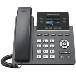 Grandstream GRP2612G, IP-Telefon, Schwarz, Kabelgebundenes Mobilteil, 4 Zeilen,