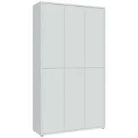 Freiraum Schuhschrank Alanna in hellgrau B/H/T 74,5x191,9x34,9cm, grifflos mit
