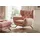 KAWOLA Sessel CHARME Hochlehnsessel Cord rosa
