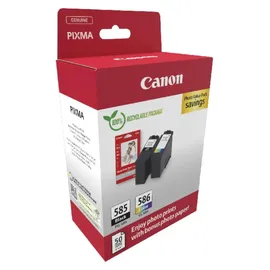 Canon PG-585 schwarz + CL-586 CMY