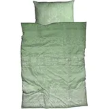 Casatex Bettwäsche »Demir«, schlichte, elegante, Bettwäsche, grün