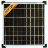 EnjoySolar enjoy solar Mono 20W 12V Monokristallines Solarmodul 20W/12V