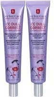 erborian CC Dull Correct à la centella Asiatica Maquillage 2x45 ml