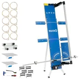 Bautec Styroporschneider GAZELLE 6 » Set inkl. 10 Schneidedrähte , Gerüsthalterung, 2 Schleifraspel » Heißdrahtschneider