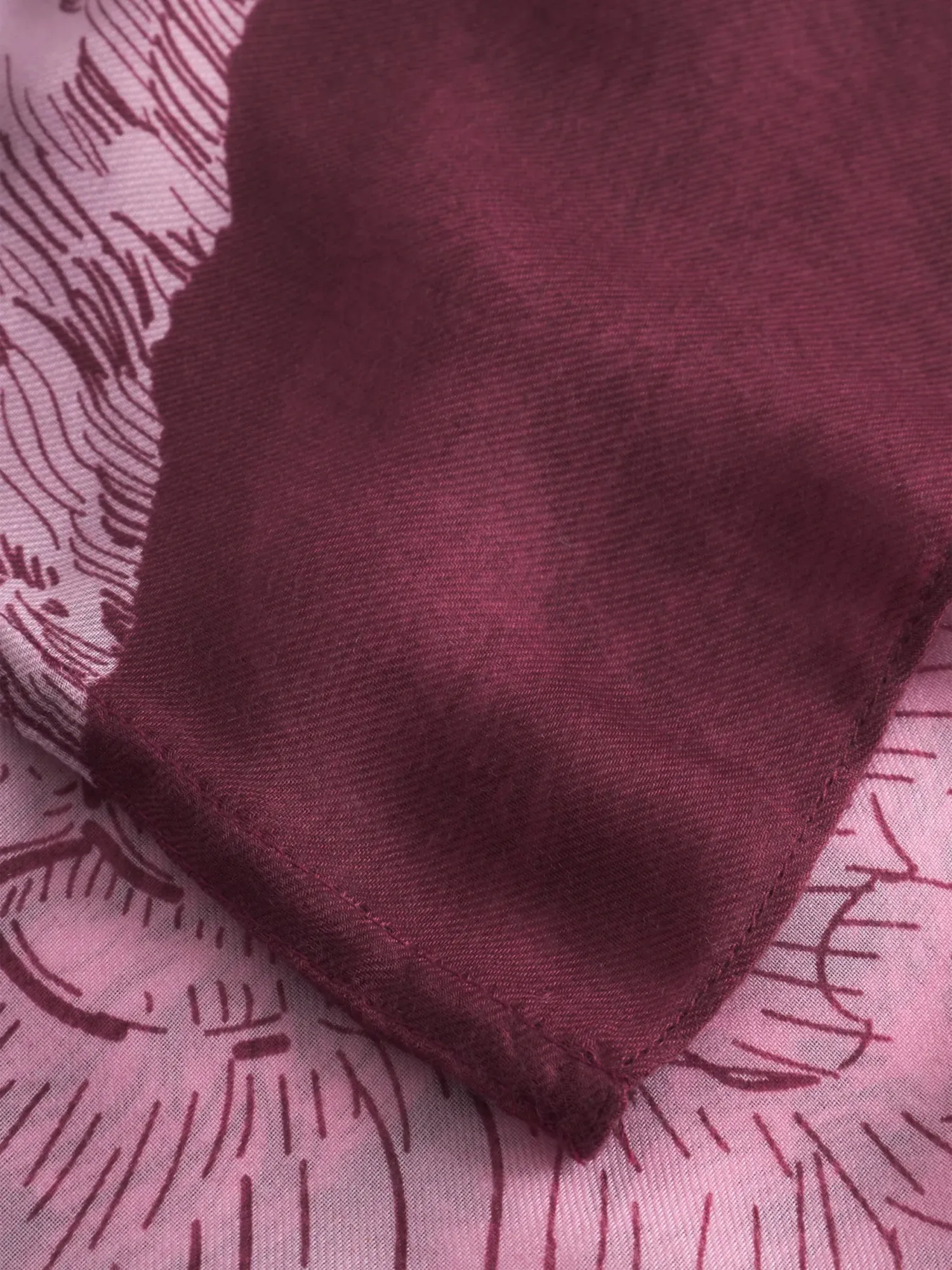 Loop-Schal Rosa 2X80X70CM