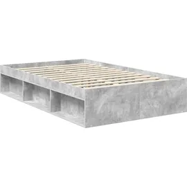 vidaXL Bettrahmen 120 x 200 cm Grau