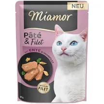 Miamor Pâté & Filet mit Ente 30 x 85 g