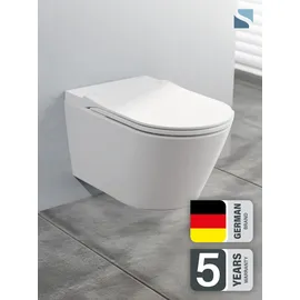 Schütte Owano Dusch-WC mit WC-Sitz Weiß