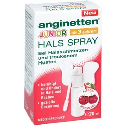 Anginetten Halsspray Junior ab 3 Jahren
