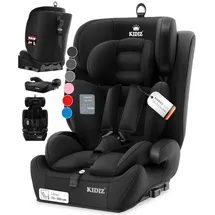 Kidiz Autokindersitz Gruppe 1+2+3 schwarz