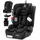 Kidiz Autokindersitz Gruppe 1+2+3 schwarz
