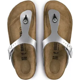 Birkenstock Gizeh Birko-Flor silver 39