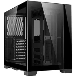 LIAN LI O11 Dynamic Mini, schwarz, Glasfenster