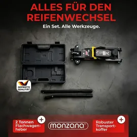 DEUBA Rangierwagenheber Metall 85-330 mm schwarz 2 Tonnen
