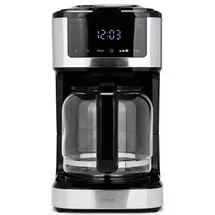 LIVOO DOD208 programmierbare Filterkaffeemaschine schwarz