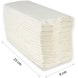 Papierhandtuch C-Falzung, 2-lagig, 20 x 144 Stück
