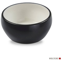 Wolters Napf Wolters Diner Colour, Keramik, in verschiedenen Größen schwarz 500 ml - Ø 14 cm x 14 cm x 14 cm x 6,5 cm