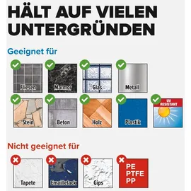 Tesa Moon Bademantelhaken Matt Schwarz