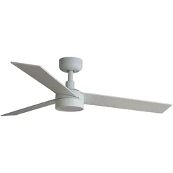 Faro RUDDER S LED-Ventilator weiß/asche