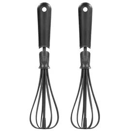 Rosenstein & Söhne 2er-Set flexible Schneebesen, verstellbare Breite