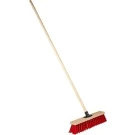 Nölle Profi Brush Besen Power Stick Elaston 40 cm mit 140 cm Stiel