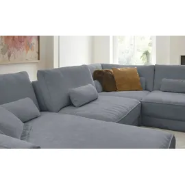 Lounge Collection Wohnlandschaft Chenille 3-Sitzer Beige