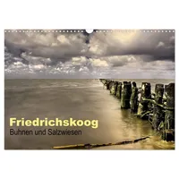 Calvendo Friedrichskoog Buhnen und Salzwiesen (Wandkalender 2026 DIN A3