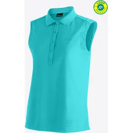 Maier Sports Ulrike sleeveless Frauen Polo Shirt - 46 - columbia