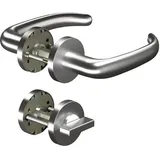 OGRO Rosettengarnitur U-Form grau/silber