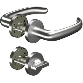 OGRO Rosettengarnitur U-Form grau/silber