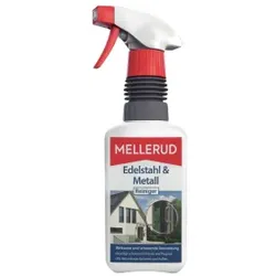 MELLERUD Edelstahl & Metall Reiniger, Schnelle und gründliche Reinigung mit Korrosionsschutz, 500 ml - Sprühflasche
