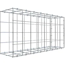 Gabiona C-Ring-Gabione-Anbaukorb Typ 2 40 x 80 x 20 cm Maschenw 10 x 10 cm