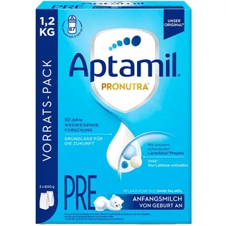 danone deutschland gmbh Aptamil Pronutra Pre Anfangsmilch Vorratspack von Geburt an