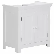 KADIMA DESIGN Waschbeckenunterschrank 2 Türen 57 x 0 x 0 cm Weiß