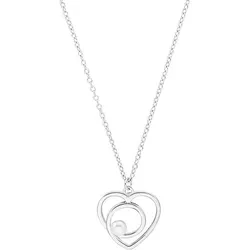 Halskette mit Herz Anhänger und Perle - s.Oliver Jewelry Modell: 2037821
