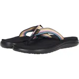 antiguous black multi 36