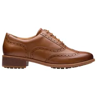 CLARKS Damen Havisham Oak Mary Jane Schuh, braun (tan), 41.5 EU