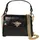 FLORENCE Umhängetasche Leder schwarz metallic ca. 18cm | Gr.: onesize