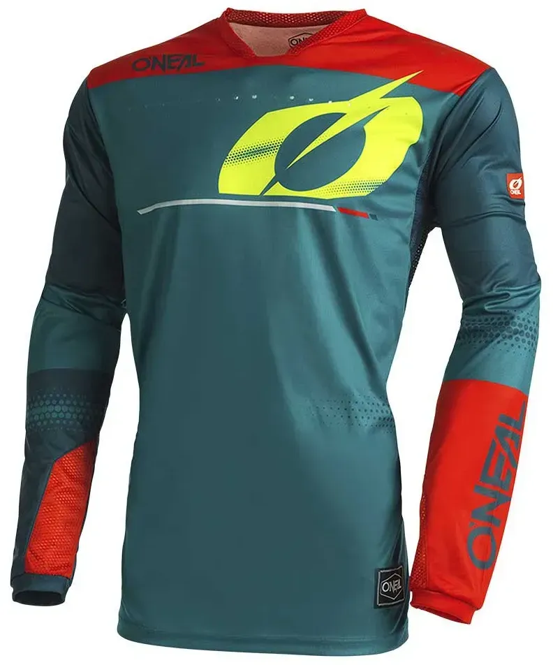 Oneal Hardwear Haze Langarm-trikot - Blue / Red - M