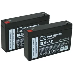 Ersatzakku für RBC18 AGM Batterie 6V 7,2Ah (2 Akkus)