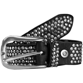 B.belt Nietengürtel W90 Schwarz