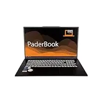 PaderBook Plus i57   17,3" FHD   Core i5 1340P   RAM: 64GB (DDR5)   SSD: 2000GB   beleuchtete Tastatur   Aluminium Gehäuse   Windows 11 Pro   Office 2021 Professional