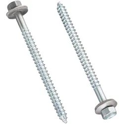 Verzinkte Schrauben | Für Abstandhalter | 6,5 x 90 mm