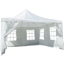 VCM Pavillon 4 x 4 m Weiß