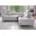 sit&more Ecksofa SIT & MORE "Pablo L-Form", silber, B:233cm H:78cm T:196cm, Struktur fein (100% Polyester);Struktur (100% Polyester), Sofas, Ecksofa, wahlweise mit Bettfunktion