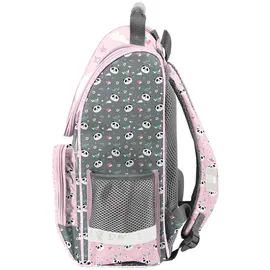 PASO Schulranzen für Mädchen Panda Rosa - Rosa