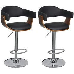 vidaXL Barhocker 2 Stk. Kunstleder