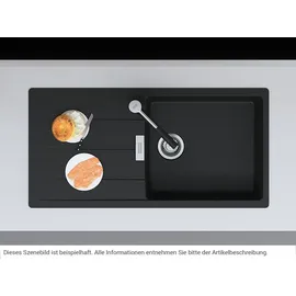 Franke Centro CNG 611-100 Onyx - 114.0682.503 Granitspüle - Grau